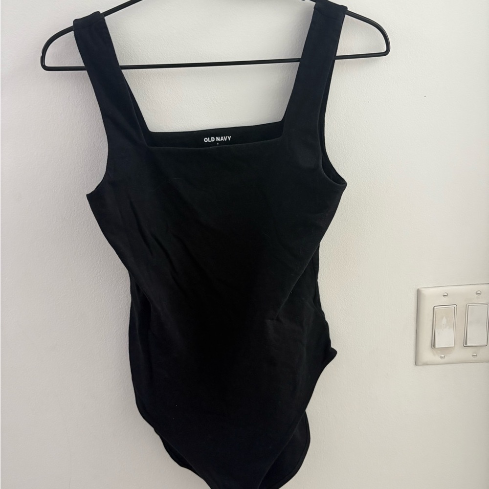 Old Navy Classic Black Womens Bodysuit